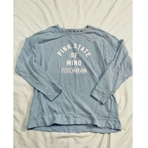 PINK! Crew cut sweat shirt.